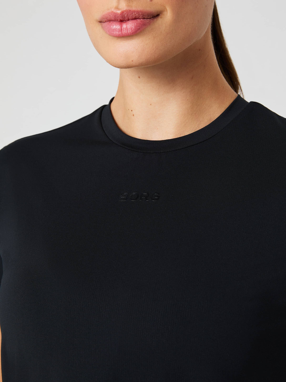 Borg Sports T-Shirt - Women - Black Beauty