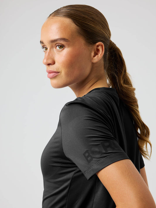 Borg T-Shirt - Women - Black Beauty