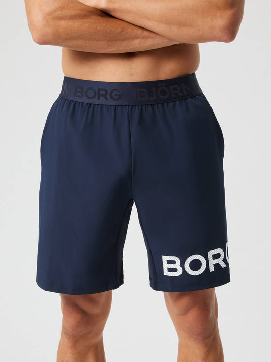 Borg Shorts 9 Inch - Men - Night Sky