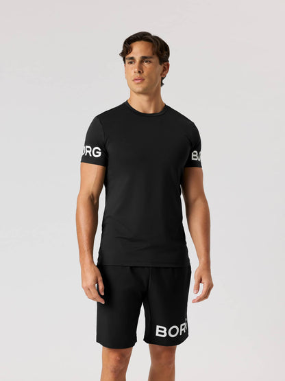 Borg T-Shirt - Men - Black White Logo