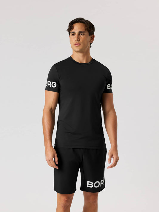Borg T-Shirt - Men - Black White Logo