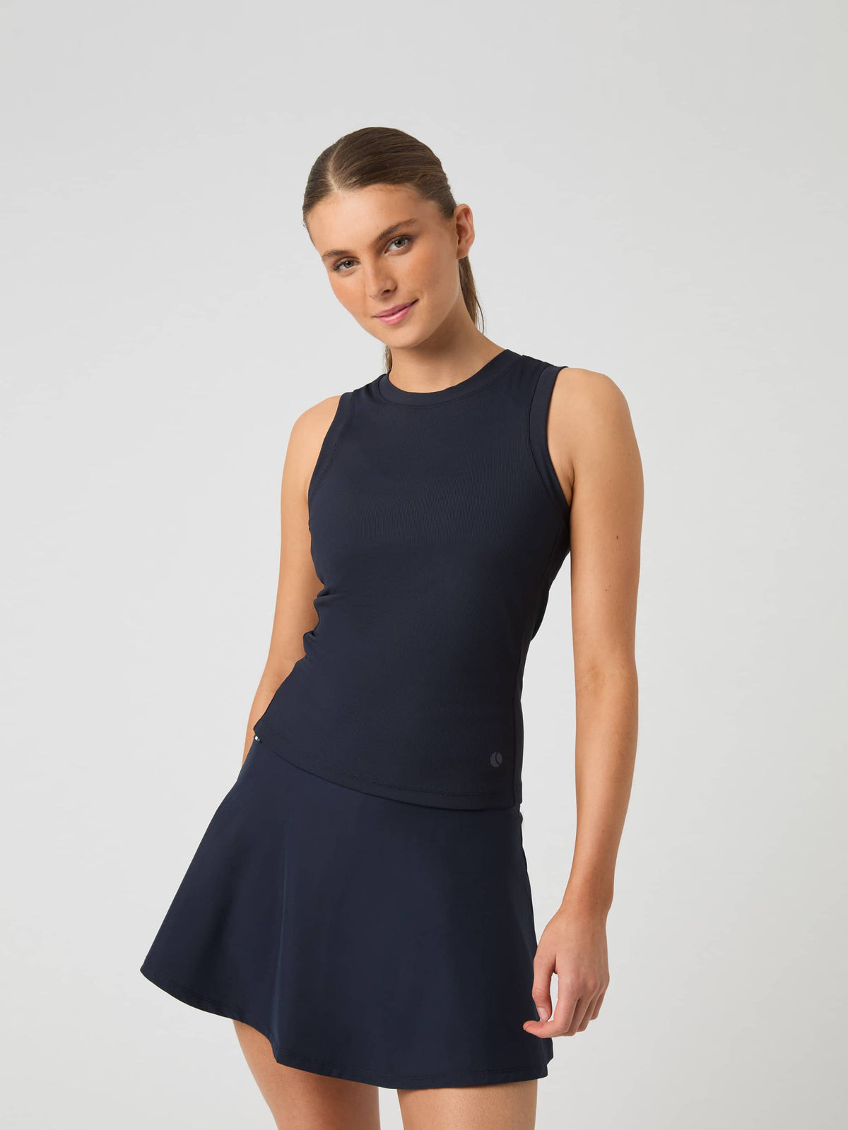 Ace Pocket Ribbed Tank Top - Women - Night Sky