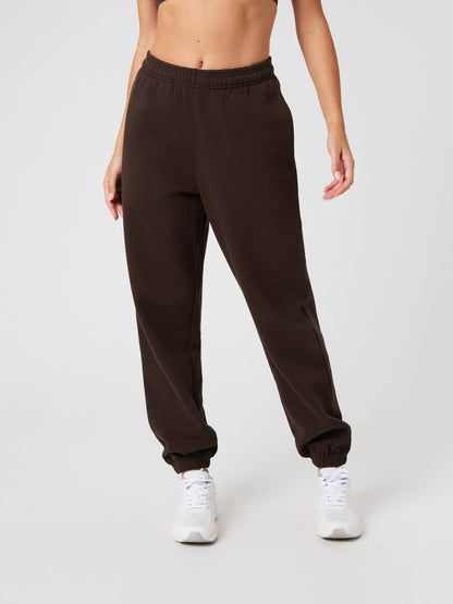 Studio Oversized Sweatpants - Women - Mole
