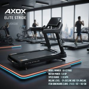 Axox Fitness EliteStride Commercial Treadmill - 5