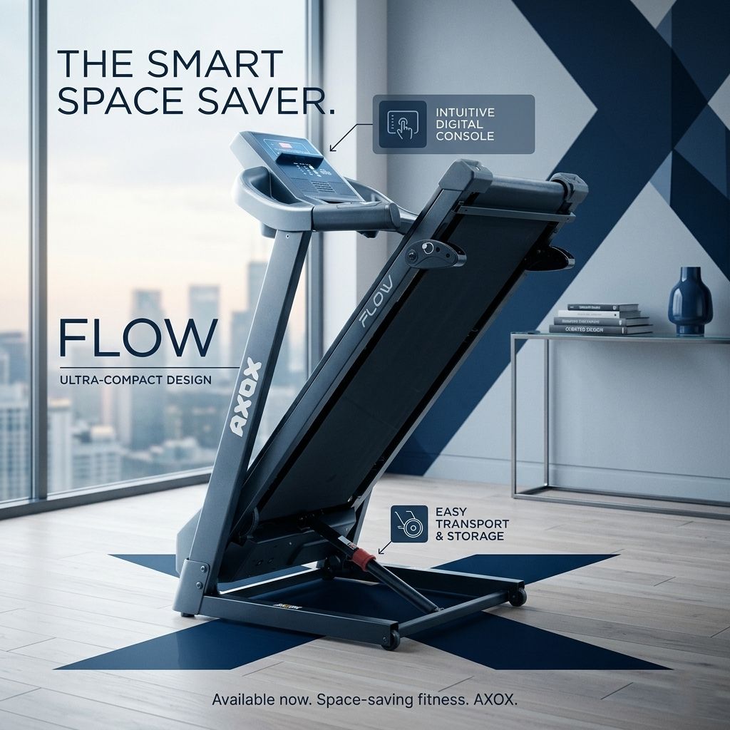 Axox Fitness Flow Electric Treadmill