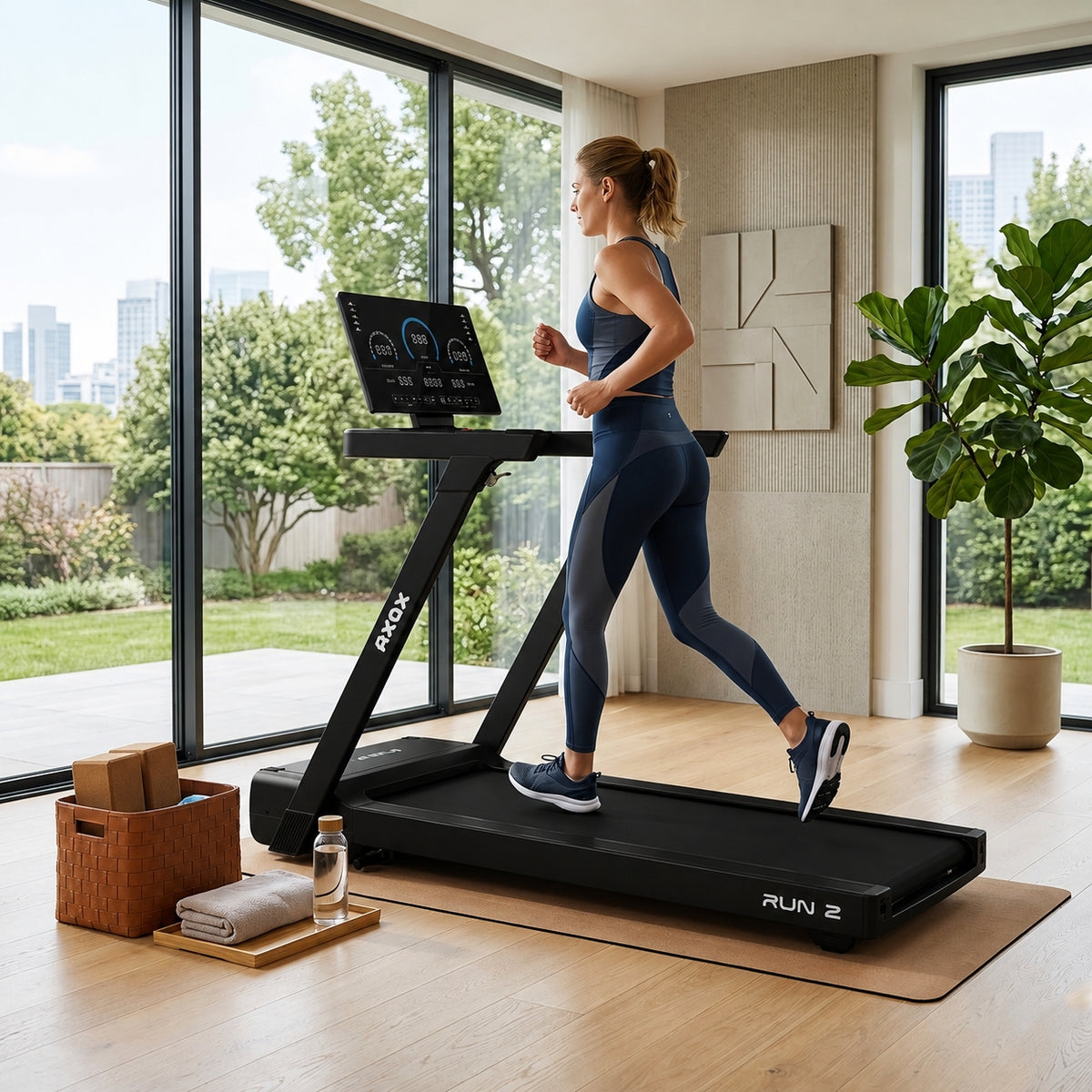 Axox Fitness Run Z Foldable Treadmill