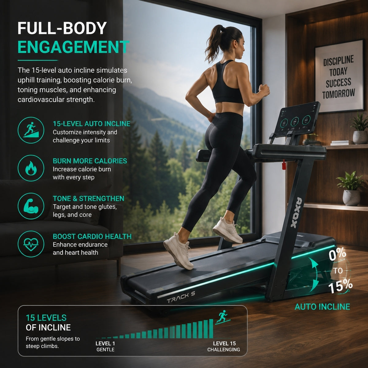 Axox Fitness Track 5 Treadmill