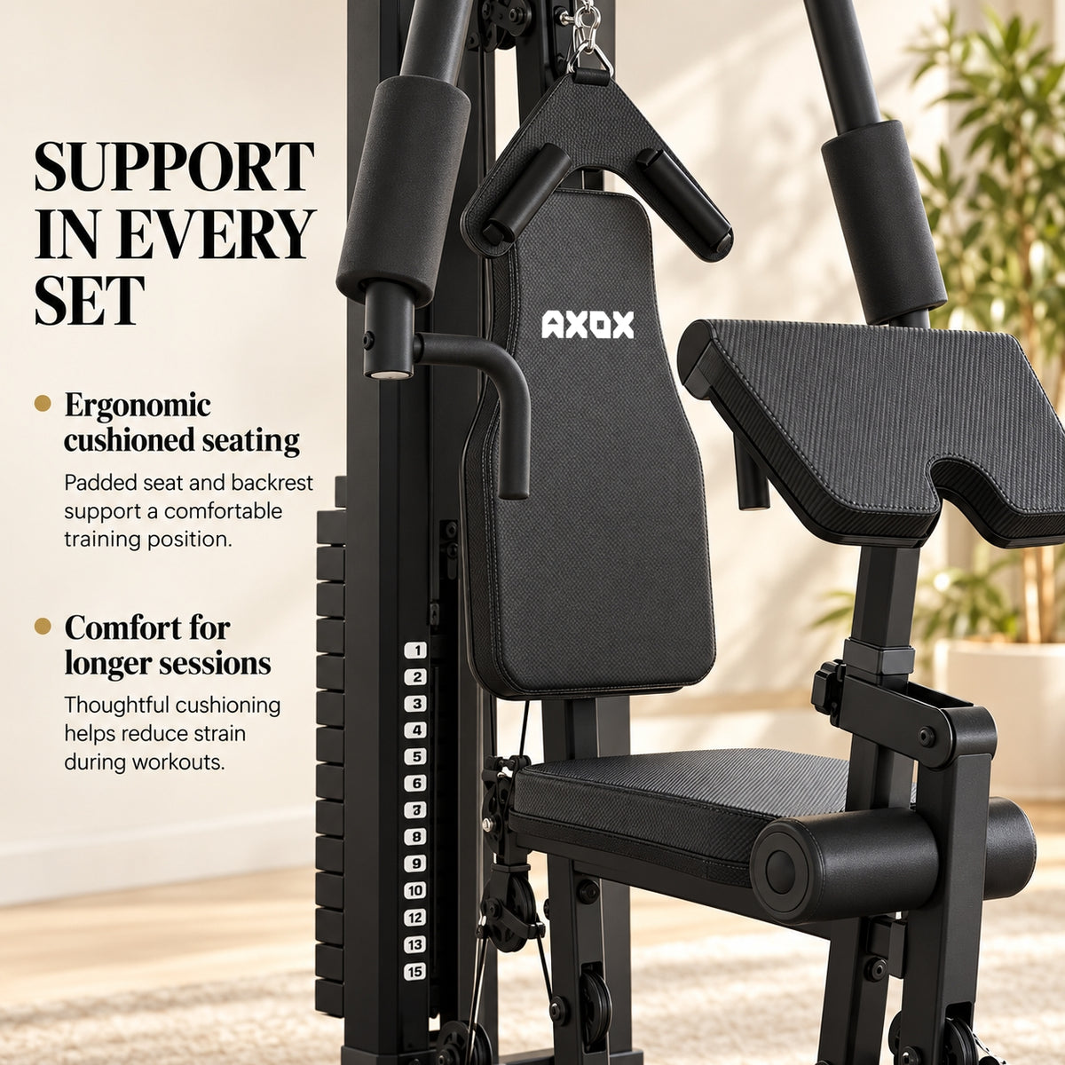 Axox Fitness Home Gym - 913 | Full Body Strength Training Machine