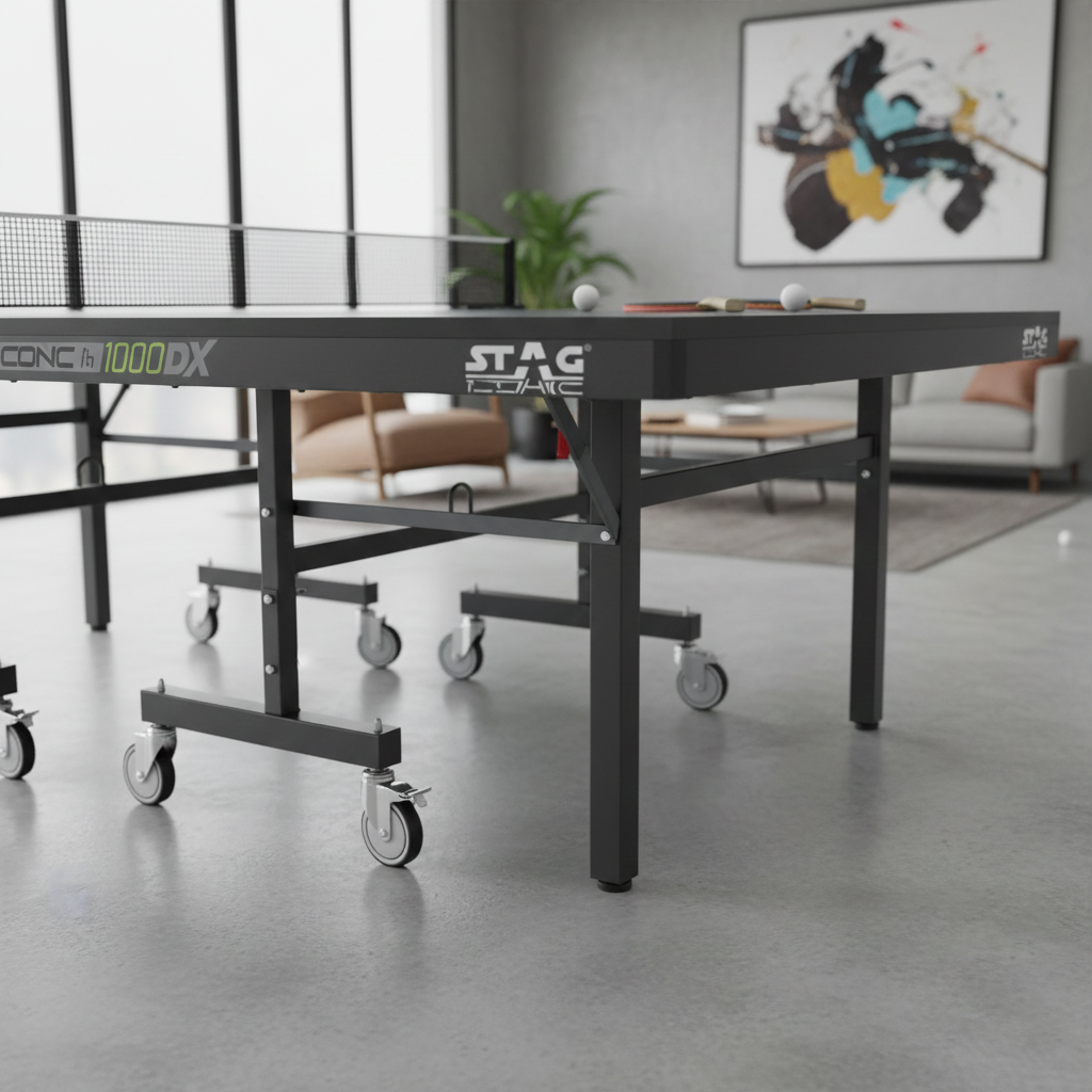 Iconic 1000 DX Table Tennis Table - Full Size Professional Table