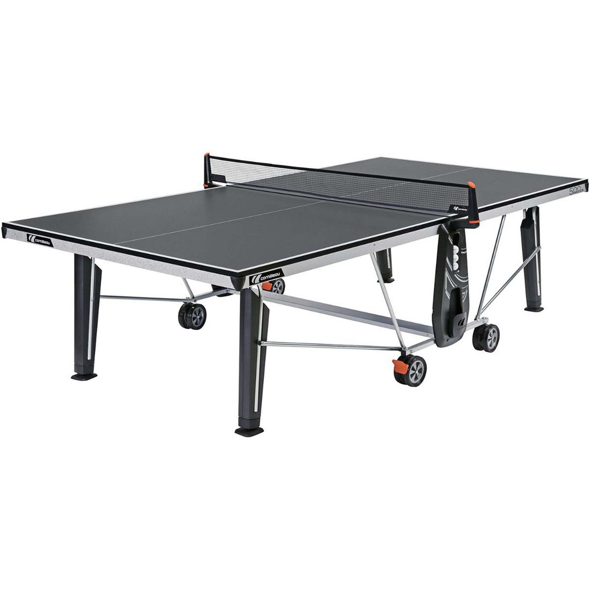 500X Outdoor Table Tennis Table - Black