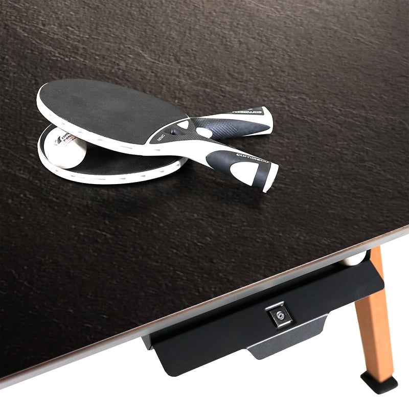 Origin Outdoor Convertible Ping Pong Table | Black Stone Decoration panel