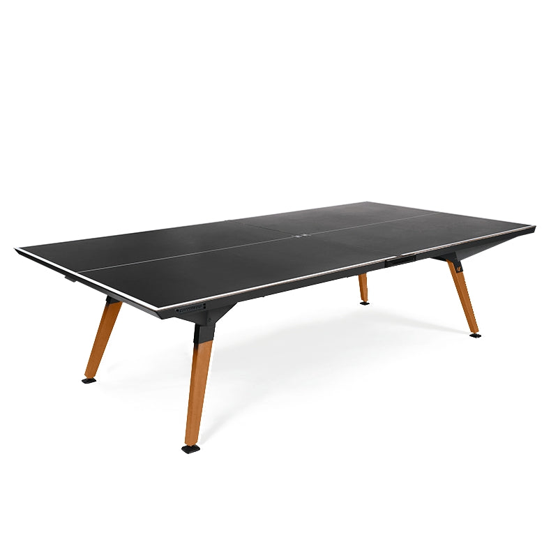 Origin Outdoor Convertible Ping Pong Table | Black Panel with white lines