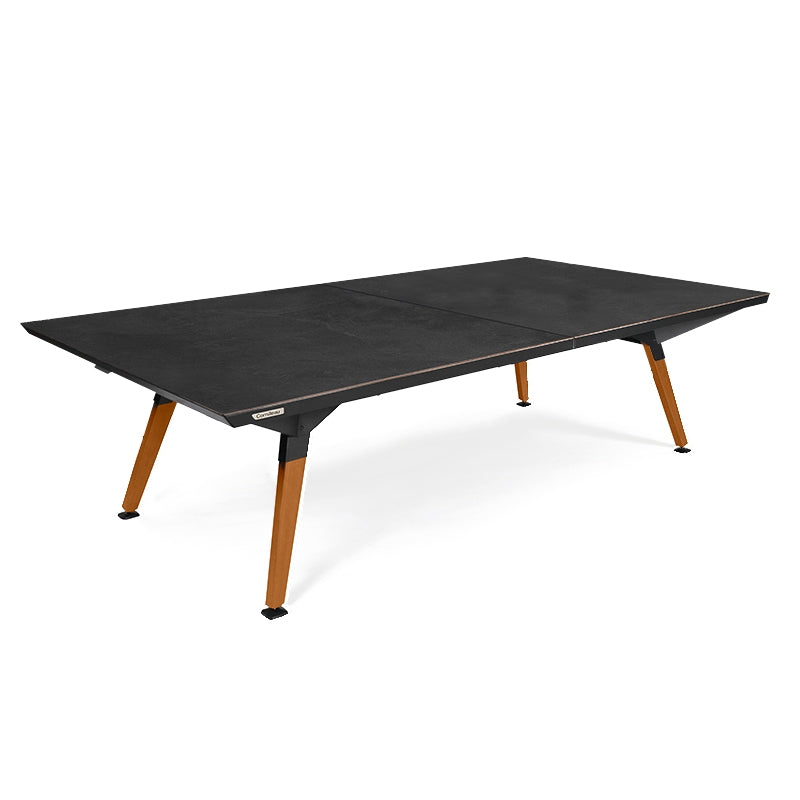 Origin Outdoor Convertible Ping Pong Table | Black Stone Decoration panel