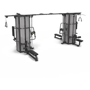 Spirit Fitness Multi Jungle 8 Stack with bridge