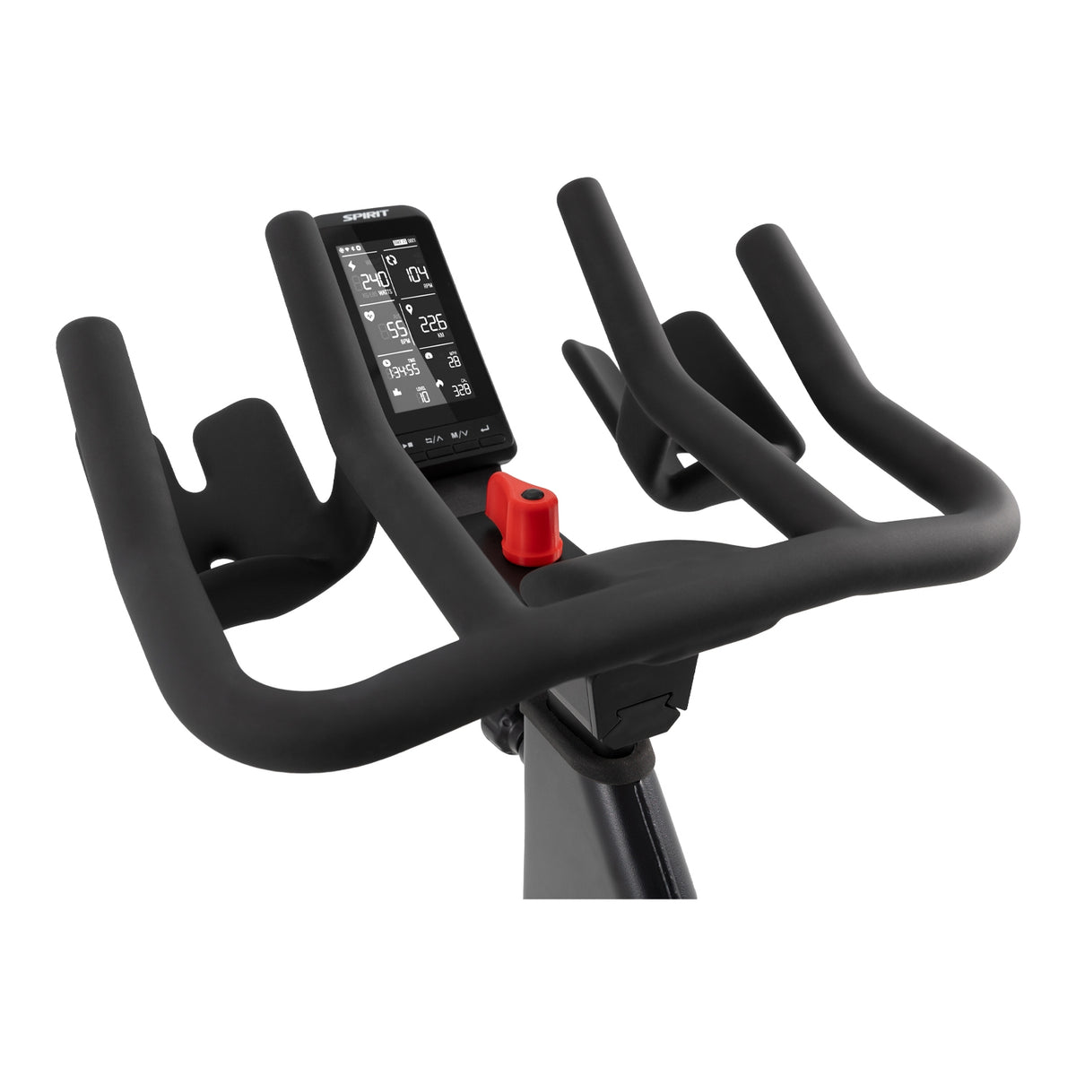 Spirit Fitness Indoor Bike with console and coaching light (electro magnetic resistance)