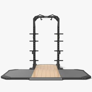 Spirit Fitness 4202-P Half Rack & Platform - 2